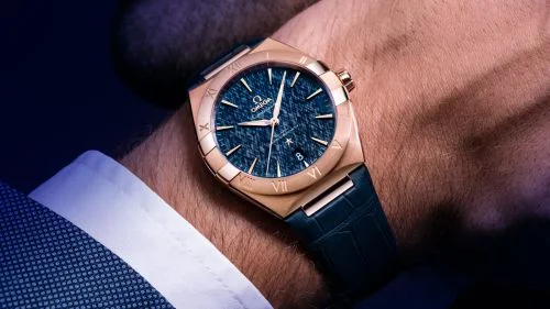 Omega Omega - 131.53.39.20.03.001 Constellation Master Chronometer 39 Sedna / Blue / Alligator