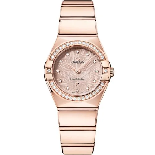 Omega - 131.55.25.60.52.001 Constellation Manhattan 28 Quartz Sedna Gold - Diamond / Rose Supernova