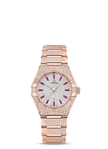 Omega Omega - 131.55.29.20.99.003 Constellation Manhattan 29 Co-Axial Master Chronometer Sedna Gold / Snow / Bracelet