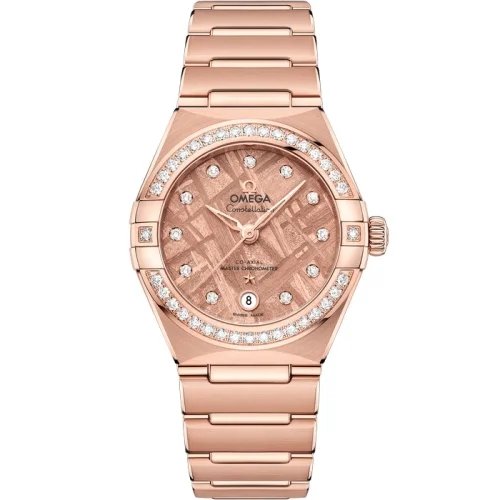 Omega Omega - 131.55.29.20.99.006 Constellation Manhattan 29 Co-Axial Master Chronometer Sedna Gold - Diamond / Sedna Meteorite