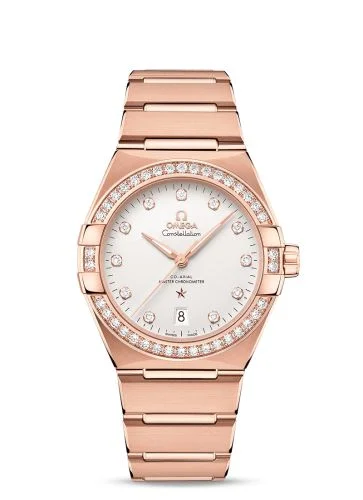 Omega Constellation Master Chronometer 39 Sedna - Diamond / Silver / Bracelet