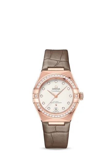 Omega Omega - 131.58.29.20.52.002 Constellation Manhattan 29 Co-Axial Master Chronometer Sedna Gold / Diamond / Silver - Diamond