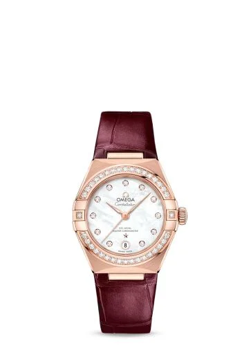 Omega - 131.58.29.20.55.002 Constellation Manhattan 29 Co-Axial Master Chronometer Sedna Gold / Diamond / MOP