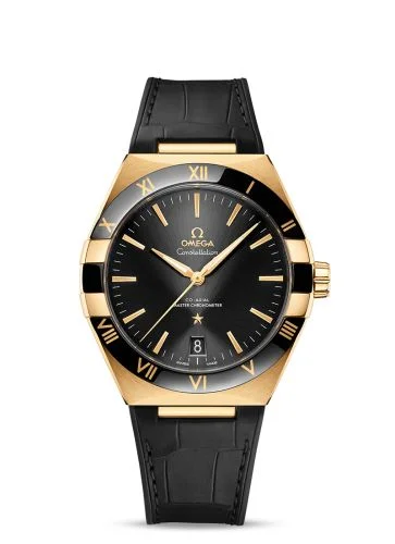 Omega - 131.63.41.21.01.001 Constellation Master Chronometer 41 Yellow Gold / Ceramic / Black