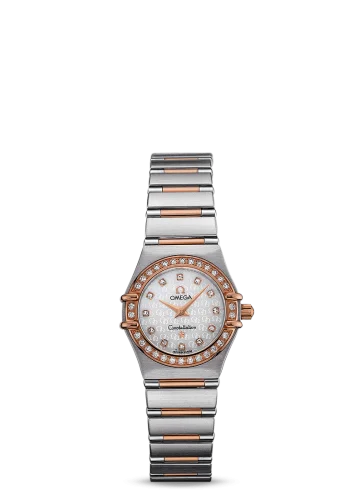 Omega - 1360.75.00 Constellation Quartz 22.5 '95 Stainless Steel / Red Gold / Diamond / MOP