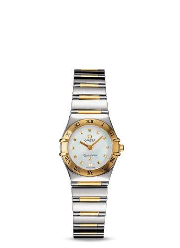 Omega - 1361.71.00 Constellation Quartz 22.5 My Choice Stainless Steel / Yellow Gold / MOP