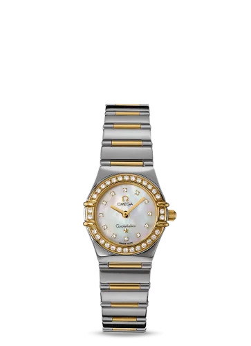 Omega - 1365.75.00 Constellation Quartz 22.5 My Choice Stainless Steel / Yellow Gold / Diamond / MOP