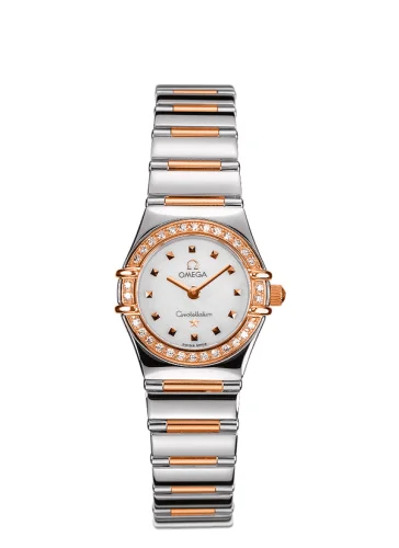 Omega - 1368.71.00 Constellation Quartz 22.5 My Choice Stainless Steel / Red Gold / Diamond / MOP