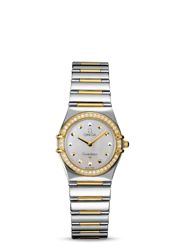Omega - 1376.71.00 Constellation Quartz 25.5 My Choice Stainless Steel / Yellow Gold / Diamond / White