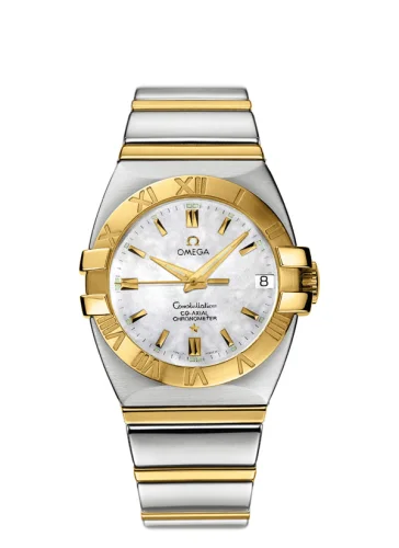 Omega - 1390.70.00 Constellation Co-Axial 31 Double Eagle Stainless Steel / Yellow Gold / MOP