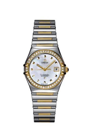 Omega Constellation Automatic 27.5 My Choice Stainless Steel / Yellow Gold / Diamond / MOP