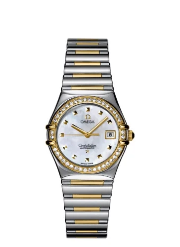 Omega Omega - 1396.71.00 Constellation Automatic 27.5 My Choice Stainless Steel / Yellow Gold / Diamond / MOP