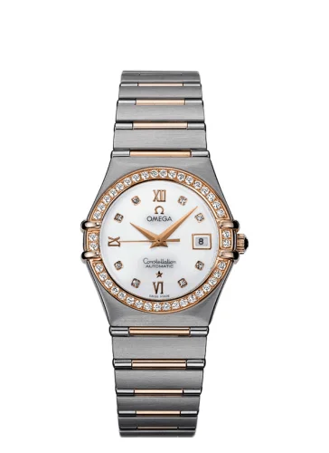 Omega Constellation Automatic 27.5 Stainless Steel / Red Gold / Diamond / MOP