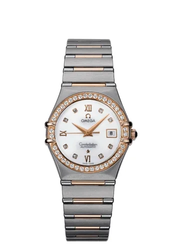 Omega Omega - 1397.76.00 Constellation Automatic 27.5 Stainless Steel / Red Gold / Diamond / MOP