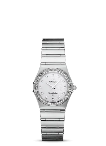 Omega - 1458.75.00 Constellation Quartz 25.5 '95 Stainless Steel / Diamond / MOP