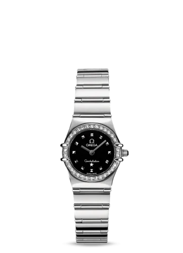 Omega - 1465.51.00 Constellation Quartz 25.5 My Choice Stainless Steel / Diamond / Black