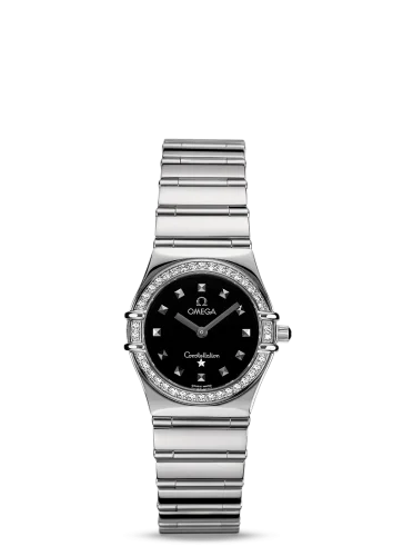 Omega - 1475.51.00 Constellation Quartz 25.5 My Choice Stainless Steel / Diamond / Black
