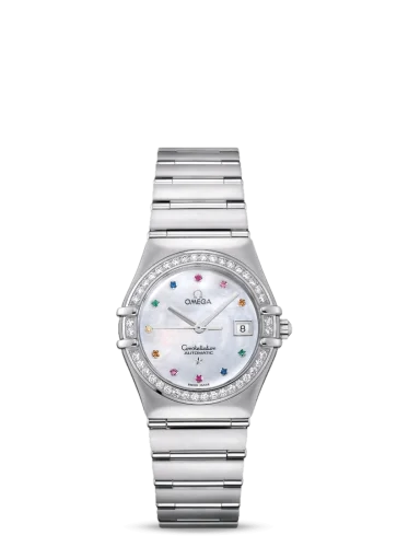 Omega Omega - 1495.79.00 Constellation Automatic 27.5 My Choice Stainless Steel / Diamond / MOP Iris