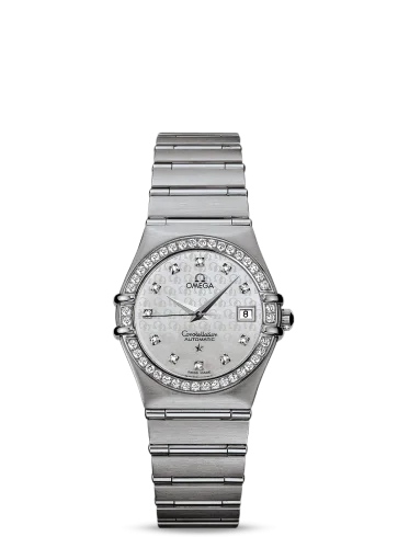Omega Constellation Automatic 27.5 '95 Stainless Steel / Diamond / Silver Omega