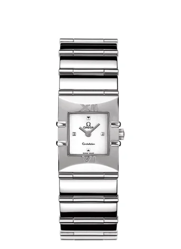 Omega - 1521.71.00 Constellation Quadra Quartz 19.3 Stainless Steel / Diamond / MOP
