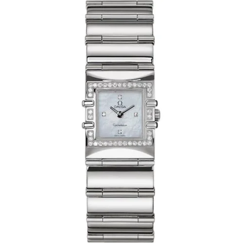 Omega - 1528.76.00 Constellation Quadra Quartz 19.3 Stainless Steel - Diamond / MOP