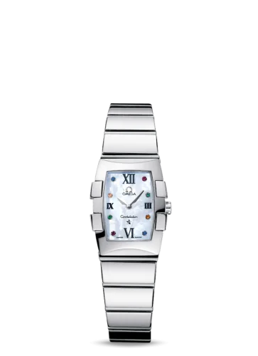 Omega - 1584.79.00 Constellation Quadrella Quartz 19.3 Stainless Steel / MOP