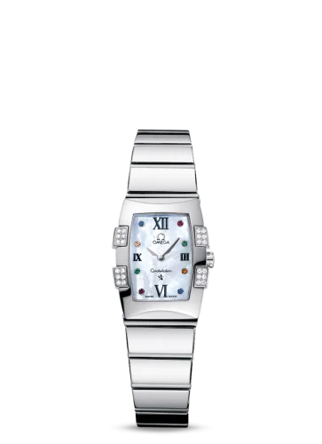 Omega - 1585.79.00 Constellation Quadrella Quartz 25 Stainless Steel / MOP