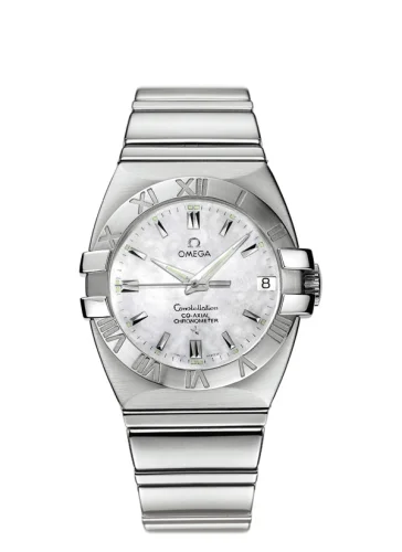 Omega - 1590.70.00 Constellation Co-Axial 31 Double Eagle Stainless Steel / MOP