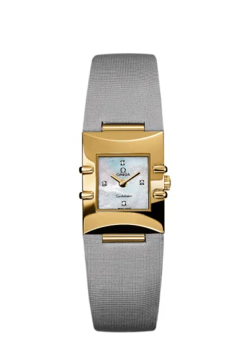 Omega - 1631.78.61 Constellation Quadra Quartz 19.3 Yellow Gold / MOP
