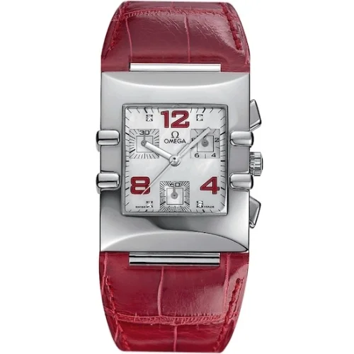 Omega Omega - 1841.73.31 Constellation Quadra Quartz 28 Chronograph Stainless Steel / MOP/ Alligator