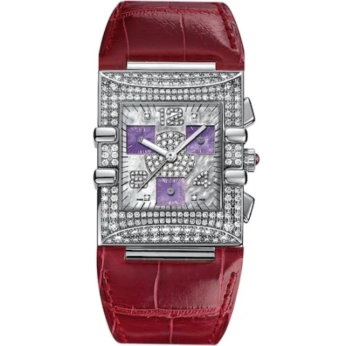 Omega Omega - 1845.85.31 Constellation Quadra Quartz 28 Chronograph Stainless Steel - Diamond / MOP / Strap