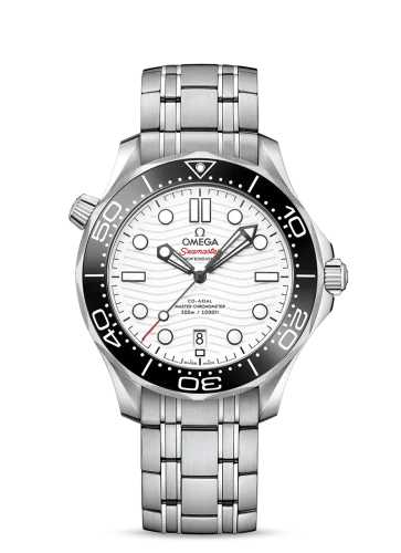 Omega - 210.30.42.20.04.001 Seamaster Diver 300M Master Co-Axial 42 Stainless Steel / White / Bracelet