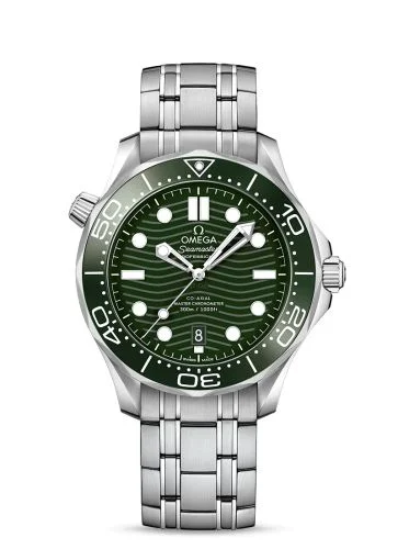Omega - 210.30.42.20.10.001 Seamaster Diver 300M Master Co-Axial 42 Stainless Steel / Green / Bracelet