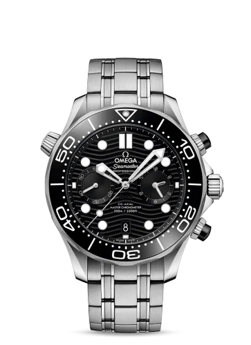 Omega - 210.30.44.51.01.001 Seamaster Diver 300M Master Co-Axial 44 Chronograph Stainless Steel /  Black / Bracelet