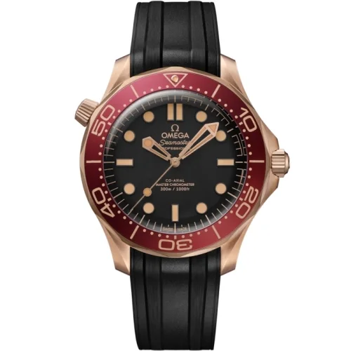 Omega Omega - 210.92.42.20.01.003 Seamaster Diver 300M Master Co-Axial 42 Bronze Gold / Black / Rubber