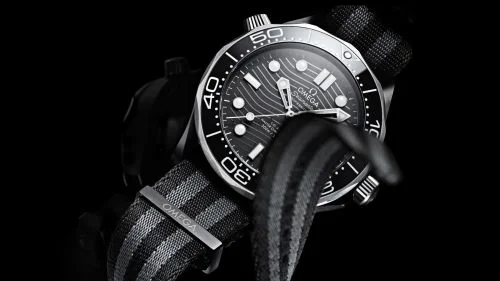 Omega Omega - 210.92.44.20.01.002 Seamaster Diver 300M Master Co-Axial 43.5 Ceramic / Titanium / Black / NATO