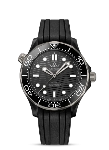 Omega - 210.92.44.20.01.001 Seamaster Diver 300M Master Co-Axial 43.5 Ceramic / Titanium / Black / Rubber