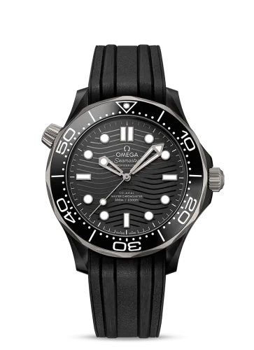 Omega Omega - 210.92.44.20.01.001 Seamaster Diver 300M Master Co-Axial 43.5 Ceramic / Titanium / Black / Rubber