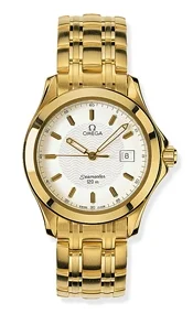 Omega Omega - 2111.21.00 Seamaster 120M Quartz 36.25 Yellow Gold / White