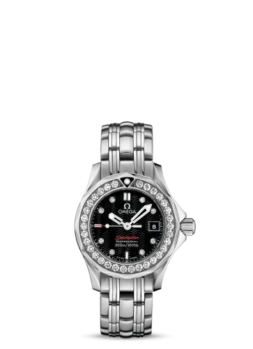 Omega Omega - 212.15.28.61.51.001 Seamaster Diver 300M Quartz 28 Stainless Steel / Diamond / Black / Bracelet