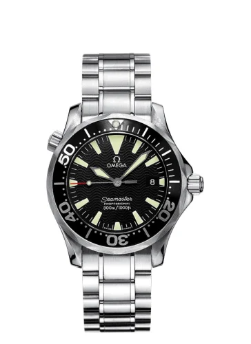Omega - 2262.50.00 Seamaster Diver 300M Quartz 36.25 Stainless Steel / Black / Bracelet
