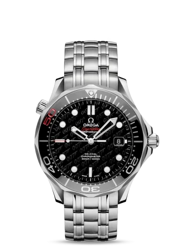 Omega Omega - 212.30.41.20.01.005 Seamaster Diver 300M Co-Axial 41 Stainless Steel / Black / Bracelet James Bond 50th Anniversary