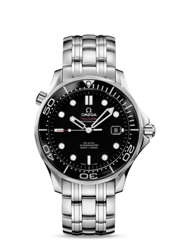 Omega - 212.30.41.20.01.006  Seamaster Diver 300M Co-Axial 41 Stainless Steel / Black / Bracelet / Ceramic / SASR