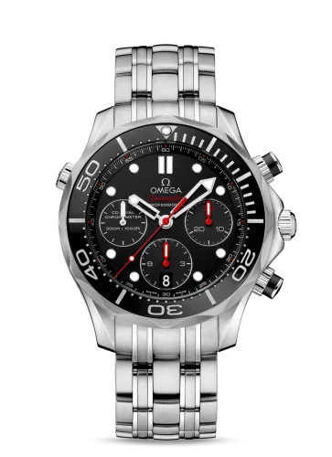 Omega - 212.30.44.50.01.001 Seamaster Diver 300M Co-Axial 44 Chronograph Stainless Steel / Black / Bracelet