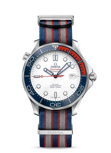 Omega - 212.62.41.20.04.002 Seamaster Diver 300M Co-Axial 41 White Gold /James Bond Commander's Watch
