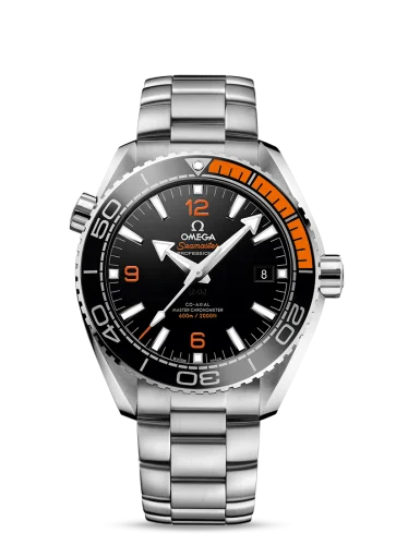 Omega - 215.30.44.21.01.002 Seamaster Planet Ocean 600M Co-Axial 43.5 Master Chronometer Stainless Steel / Orange / Bracelet