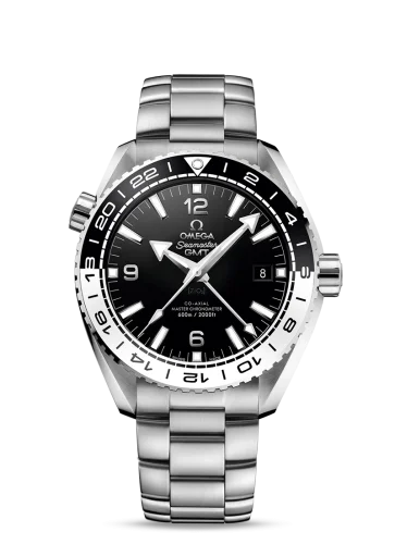 Omega Omega - 215.30.44.22.01.001 Seamaster Planet Ocean 600M Co-Axial 43.5 Master Chronometer GMT Stainless Steel / Black White / Bracelet