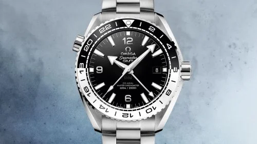 Omega Omega - 215.30.44.22.01.001 Seamaster Planet Ocean 600M Co-Axial 43.5 Master Chronometer GMT Stainless Steel / Black White / Bracelet