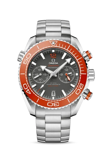 Omega - 215.30.46.51.99.001 Seamaster Planet Ocean 600M Co-Axial 45.5 Master Chronometer Chronograph Stainless Steel / Grey / Bracelet
