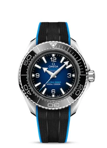 Omega - 215.32.46.21.03.001 Seamaster Planet Ocean Ultra Deep O-Megasteel / Blue / Rubber